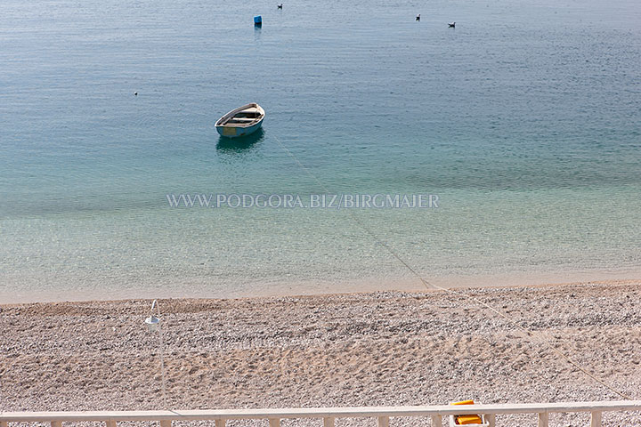 both on the sea on Podgora beach