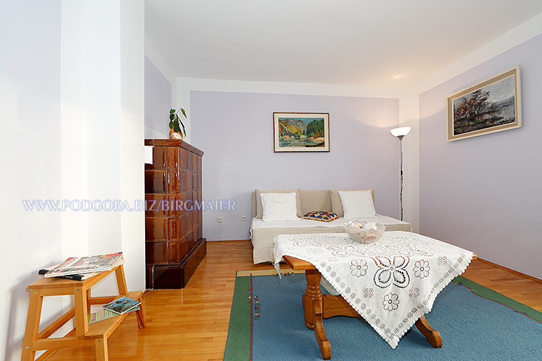apartments Birgmajer, Podgora - living room