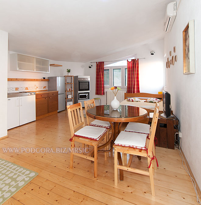 apartment Mrsi, Podgora - dining room