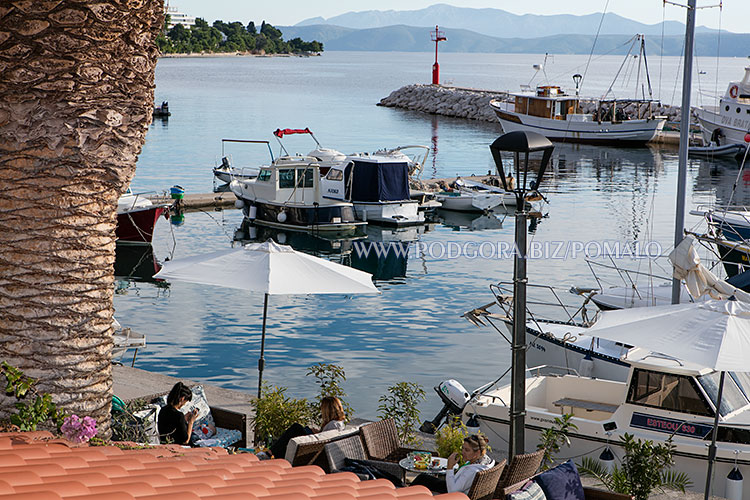 Apartments Pomalo, Podgora - balcony with sea view