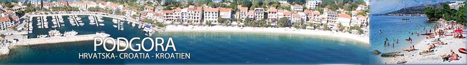 PODGORA :: apartments :: beaches :: sun & sea
