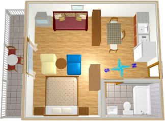 floorplane - apartments Birgmajer - http://www.podgora.biz/birgmajer